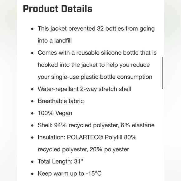 Norden Project reversible vegan parka - Picture 9 of 9